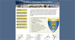 Desktop Screenshot of krispettlonlightningprotection.com